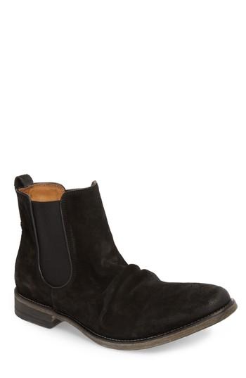Men's John Varvatos Fleetwood Classic Chelsea Boot .5 M - Black