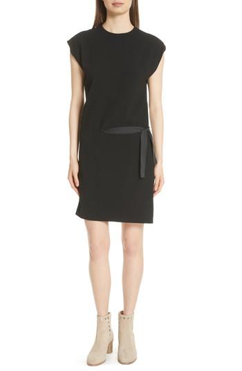 Women's Rag & Bone Etta Side Tie Dress - Black