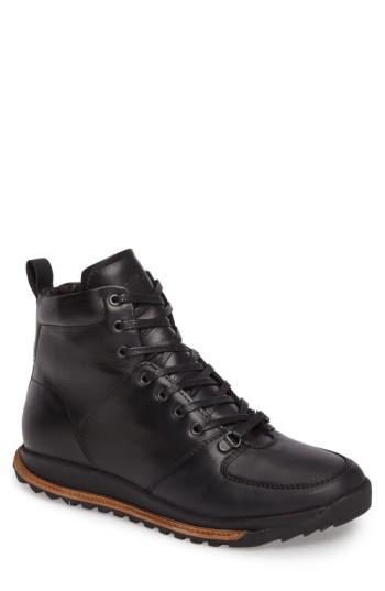 Men's Hood Rubber Concord Mid Top Wool Cuffed Waterproof Boot .5 M - Black