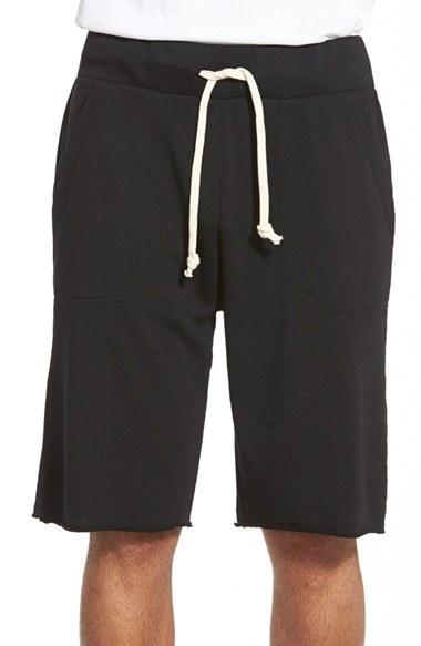 Men's Alternative 'victory' French Terry Shorts - Black