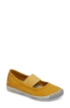 Women's Softinos By Fly London Ion Mary Jane Sneaker .5-6us / 36eu - Yellow