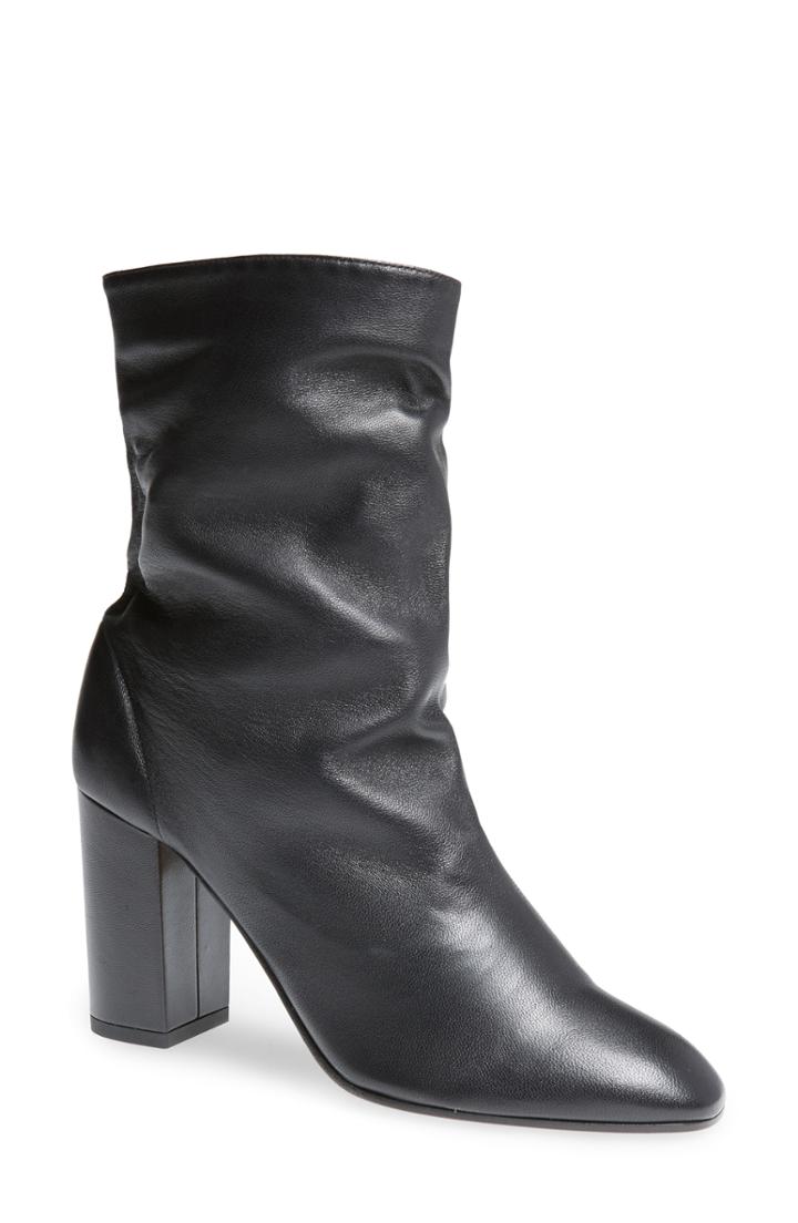 Women's Aquazzura Boogie Slouch Boot .5us / 37.5eu - Black