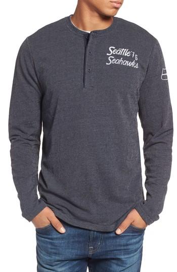 Men's '47 Seattle Seahawks Henley, Size - Blue