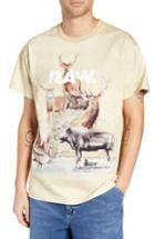 Men's G-star Cyrer Animal Loose T-shirt - Beige