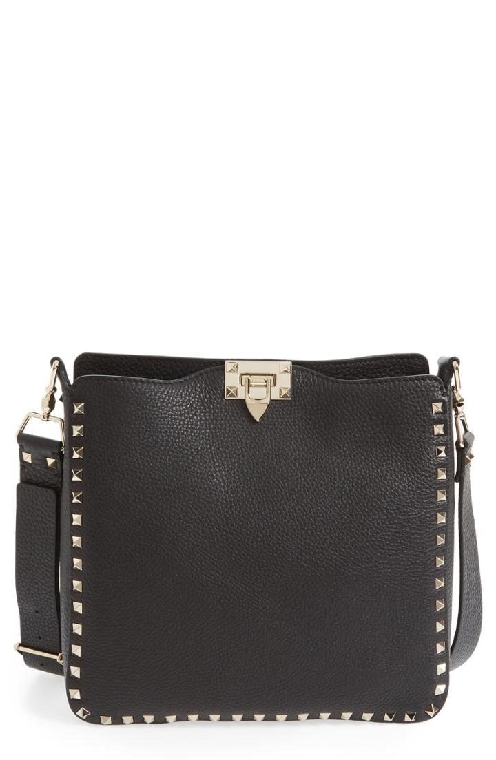 Valentino Garavani Vitello Rockstud Hobo -