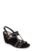 Women's Nina Stasha Wedge Sandal M - Black