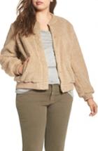 Women's Levi's Rib Knit Fleece Bomber Jacket