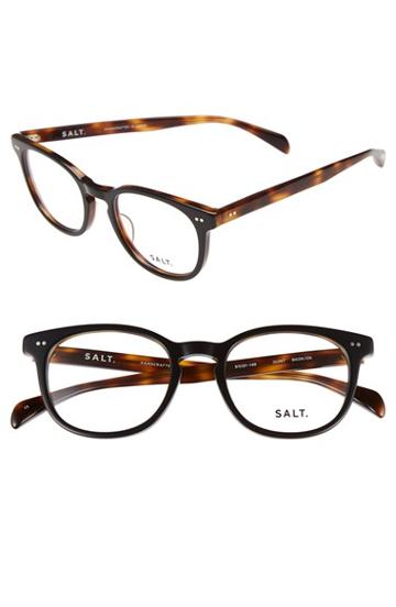 Women's Salt 'quint' 51mm Optical Glasses - Black Oak / Oak