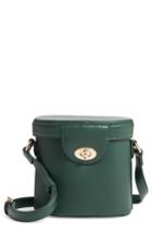 Street Level Faux Leather Bucket Bag - Green