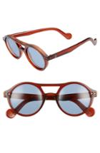 Women's Moncler 51mm Round Sunglasses -