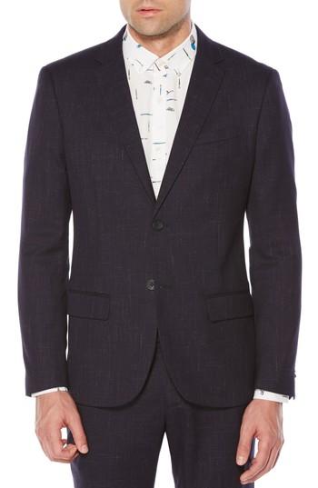 Men's Original Penguin Crosshatch Sport Coat - Blue