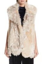 Women's Stella Mccartney Faux Fur Vest Us / 38 It - Ivory