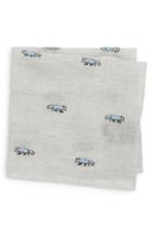 Men's Paul Smith Fox Cotton Pocket Square, Size - Grey