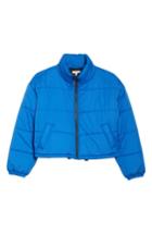 Women's Bp. Crop Puffer Jacket - Blue