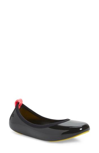 Women's Melissa Lance Flat M - Black