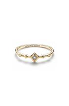 Women's Kendra Scott Wave Diamond & Gold Stack Ring