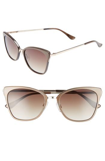 Women's Chelsea28 Origami 55mm Cat Eye Sunglasses - Sand