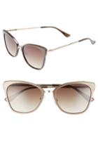 Women's Chelsea28 Origami 55mm Cat Eye Sunglasses - Sand