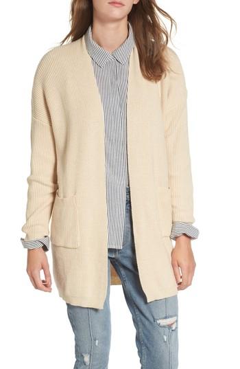 Women's Dreamers By Debut Grandpa Cardigan - Beige