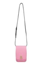 The Volon Ez Mini Leather Crossbody Bag - Pink
