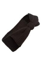 Women's Kate Spade New York Bow Knit Headband - Black