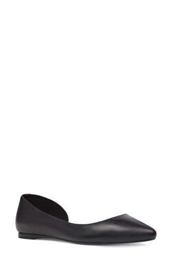 Women's Nine West Spruce D'orsay Flat M - Black