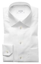 Men's Eton Classic Fit Non-iron Dress Shirt - White
