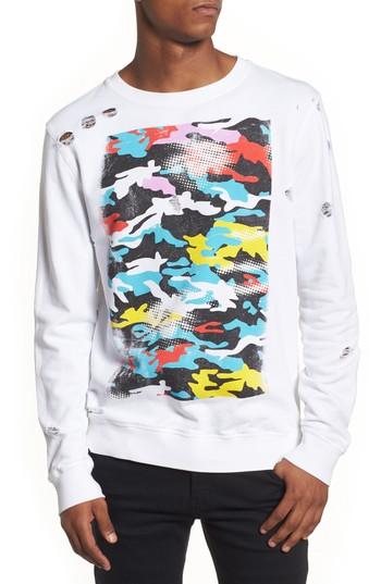 Men's Antony Morato Graphic Sweatshirt - White