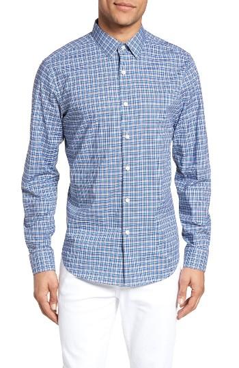 Men's Theory Sylvain Bathurst Stretch Cotton Sport Shirt