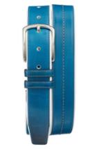 Men's Mezlan Palma/talco Leather Belt - Blue