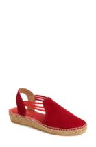 Women's Toni Pons 'nuria' Suede Sandal .5-6us / 36eu - Red