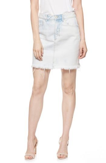 Women's Paige Jamine High Waist Denim Skirt - Blue