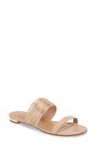 Women's Aquazurra Rendezvous Metallic Sandal Us / 36eu - Pink