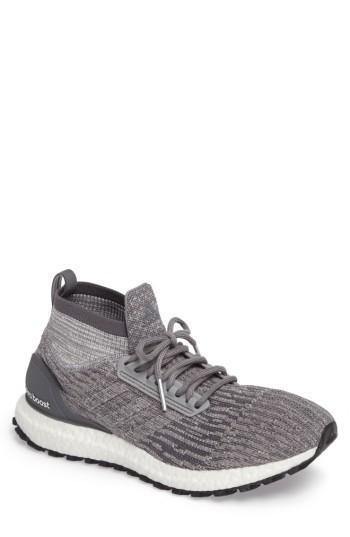 Men's Adidas Ultraboost All Terrain Water Resistant Running Shoe M - Grey