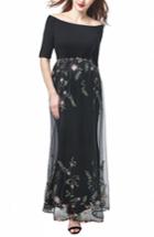 Women's Kimi And Kai Willow Off The Shoulder Maternity Gown