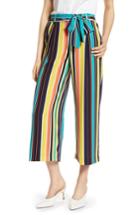 Petite Women's Halogen Wide Leg Crop Pants P - Blue