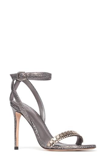 Women's Paige Gwynn Ankle Strap Sandal M - Metallic