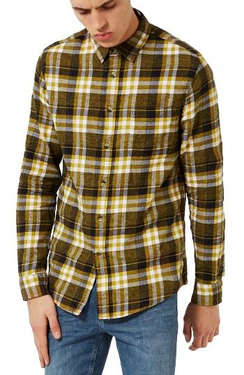 Men's Topman Check Shirt