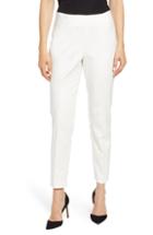 Women's Vince Camuto Side Zip Stretch Cotton Blend Pants - White