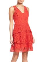 Women's Adelyn Rae Tiered Lace Dress