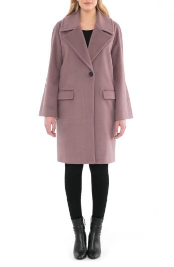 Women's Badgley Mischka Bella Flare Sleeve Long Coat