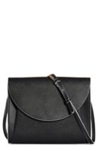 Marni Law Leather Pochette Crossbody Bag - Black
