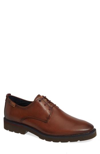 Men's Pikolinos Salou Plain Toe Derby .5-8us / 41eu - Brown