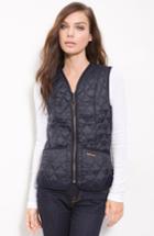 Women's Barbour 'beadnell' Quilted Liner Us / 10 Uk - Blue