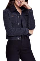 Women's Blanknyc Faux Fur Jacket, Size - Black