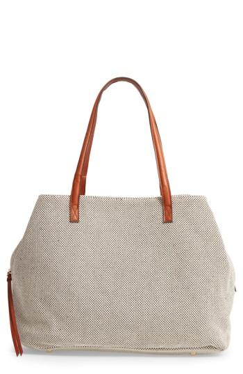 Sole Society 'oversize Millie' Tote - Black