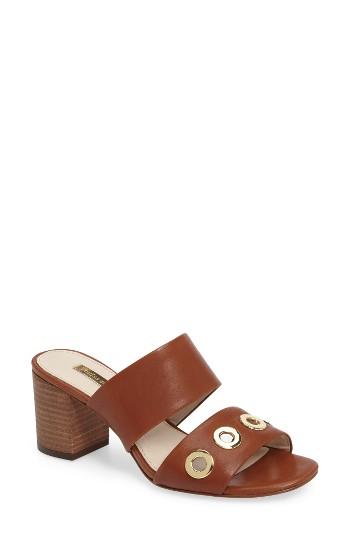 Women's Louise Et Cie Kamea Block Heel Sandal .5 M - Brown