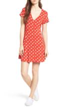 Women's Obey Ella Print Dress - Red