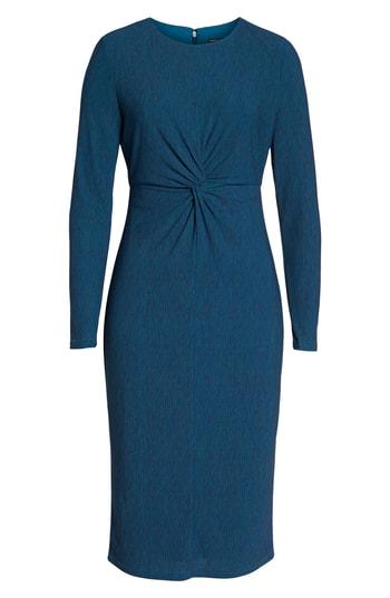 Women's Maggy London Knot Front Midi Dress