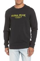 Men's Frame Slim Fit Kuna Peak Graphic Sweatshirt - Black